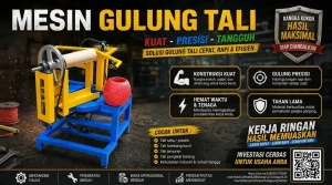 jual mesin gulung tali